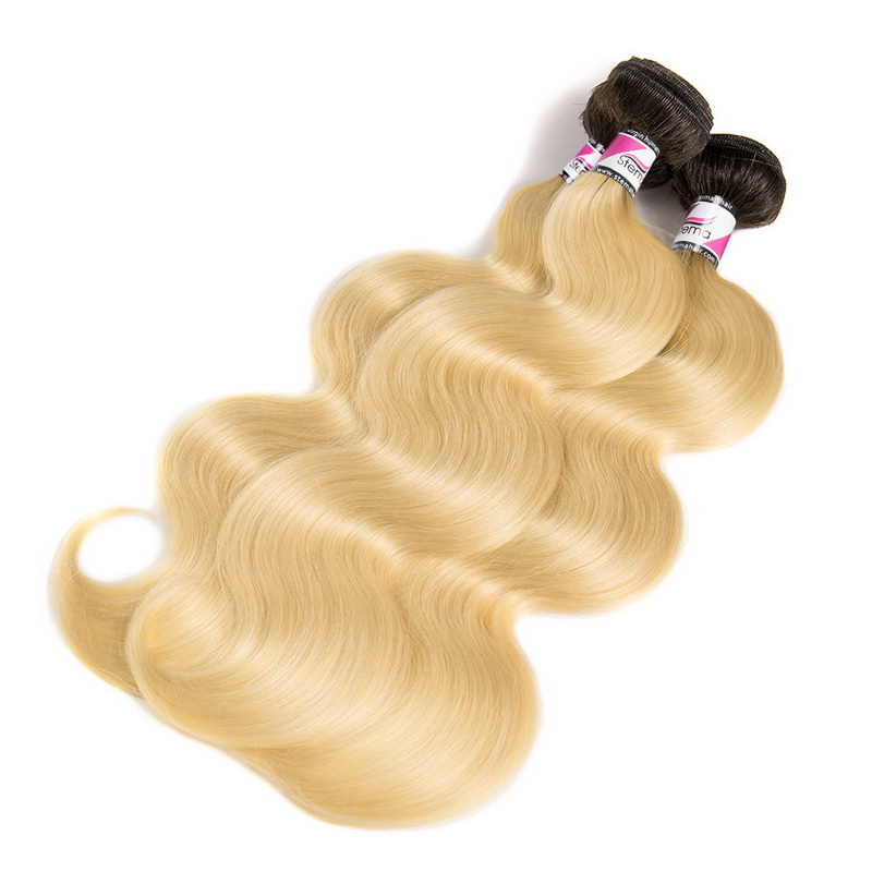 Stema Ombre 1B/613 Blonde Virgin Body Wave Bundles 1/3/4 pcs